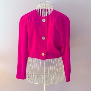 💕Ann Taylor Vintage silk cropped 📍FIRM📍